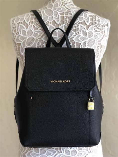 michael kors hayes medium leather backpack purse bag|backpack Michael Kors outlet.